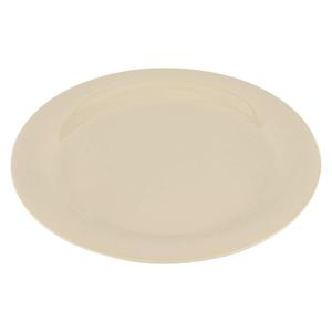 G.E.T. NP-10-DI 10.5" Narrow Rim Plate (Qty, 12), Melamine, Ivory (Pack of 12)