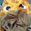 One Casa Inflatable Costume Adult,Blow Up Costumes,Ride On Giraffe Costume,Halloween Costumes for Men Women (Orange)
