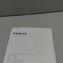 Mosewa Wall Clock 8 Inch Black Battery Operated Silent Non Ticking Simple Minimalist Rose Gold Numbers Decorative for Bedroom Living Room Kitchen Home Bathroom Office