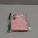 Perinsto Pink Waterproof Apron With 2 Pockets Kitchen Chef Aprons Bibs For Cooking Baking Painting Gardening Grooming