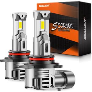 SEALIGHT 9012/HIR2 Bulbs, Plug and Play, 2 Pack