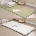 Tatami Mat (Twin 79" x 39" x 0.5"), Japanese Traditional Tatami Mattress, Natural Rush Grass Floor Tatami Futon Mattress for Sleeping, Sitting, Yoga, Relaxing (Twin)