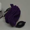 Jaximy Neck Stretcher, Cervical Traction Device, Neck Traction Device, Neck Pain Relief, Adjustable Inflatable Neck Brace & Neck Stretcher Cervical Traction, Neck Decompression Home Use (Purple)