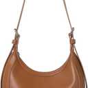 CLUCI Shoulder Bags for Women, Vegan Leather Crossbody Purses Small Crescent Hobo Luna Bag with Adjustable Strap