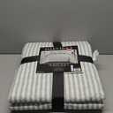 Ellen Tracy Quilt - Green/White, Queen