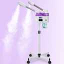 Professional 2 in 1 Facial Steamer, Esthetician Steamer with Hot & Cold Mist, Face Steamer for Facial Deep Cleaning, Facial Steamer for Home Beauty Salon Spa
