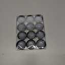 12 Pack 38mm Growler Caps, Beer Bottle caps Compatible with 1/2 Gallon and 1 Gallon Glass Gallon Jugs Replacement, Black