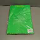 2 x Pikalon 6 pcs Neon Green Gift Bags with Handles, Large 9.84"x4.33"x14.17" Bright Color Gift Wrap Paper Bag Party Favor Bag Boutique Retail Bags for Wedding Birthday Baby Shower Wedding Welcome Party Supplies (Green, 9.84x4.33x14.17 Inches)