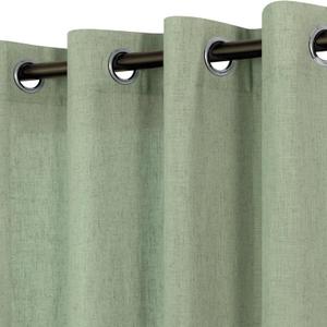 Light Sage Curtains 63 Inch Length for Bedroom Kitchen Living Room 2 Panels Set Grommet Eyelet Burlap Bohemian Light Filtering Semi Sheer Olive Sage Green Curtains for Kids Room Baby Boys 52x63 Long
