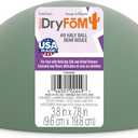FloraCraft Floral Desert DryFM Half Ball 3.8 Inch x 7.8 Inch Green (8 x 4")