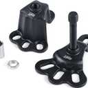 Koopool Motor Tech Universal Front Wheel Hub Puller Set for 3-3/4 to 4-1/2 Inch IDs, Rear Axle Puller Kit for 4-1/2 to 5-1/2 Inch IDs, Flange Type Axle Remover Tool with 5/8 inch x 18 Forcing Bolt