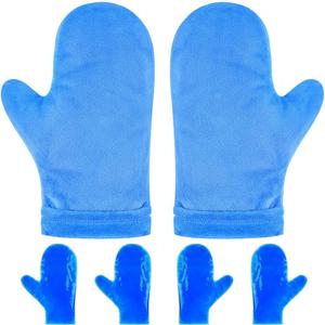 Hot & Cold Therapy Gloves | Ice & Heat Pain Relieving Mittens | Microwavable & Freezable, Arthritis, Finger & Hand Injuries, Carpal Tunnel - Small, Medium