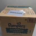 Pampers Swaddlers Diapers, Size 1 (8-14 lbs), 198 Count, Absorbent, Keeps Baby Dry and Comfortable, Skin Safe Disposable Baby Diaper