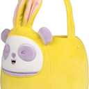 2 x Squishmallows Original 12in Lancelot the Chocolate Bunny Egg Hunt Basket  Ultrasoft Official Jazwares Plush Accessory (Purple & White Panda)