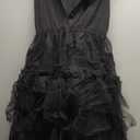 Cabeny Girls Halloween Costumes for Kids Black Dress Cosplay with Accessories Wig Socks Hairpin, Size 130