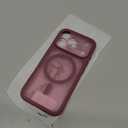 TOCOL for iPhone 17 Pro Case, Compatible with Magsafe Charger, Full Camera Protection, Translucent Matte Phone Case for 17 Pro 6.3 inch (Plum)