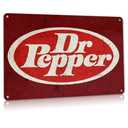 Ylens Dr Soda Pop Store Advertising Pepper Vintage Look Retro Wall Decor Bar Metal Tin Sign 8x12in