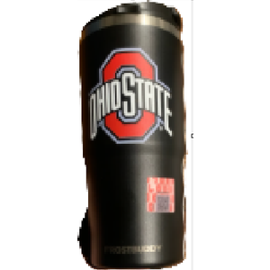 Frost Buddy Togo Buddy - 30 oz Stainless Steel Vacuum Insulated Tumbler - Thermal Mug for Hot and Cold Drinks - Dunkin Cup (Black)