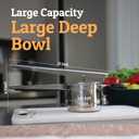 PriorityChef Large 15oz Potato Ricer, Heavy Duty Stainless Steel Potato Masher and Ricer Kitchen Tool, Press and Mash Kitchen Gadget For Perfect Mashed Potatoes - Everytime