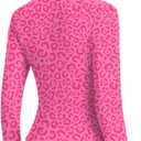 ZHENWEI Workout Jackets for Women Full Zip Up Cropped Athletic Long Sleeve Lightweight Slim Fit Running Tops with Pockets (Pink, XL)