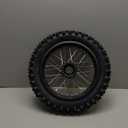 80/100-12inch Rear Tire Disc Brake Wheel Rim With 12mm Bearing Set for Pit Pro Dirt Bike