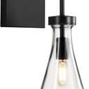 Modern Wall Light for Indoor, Warm Glow Bathroom Sconce for Kitchen & Bathroom