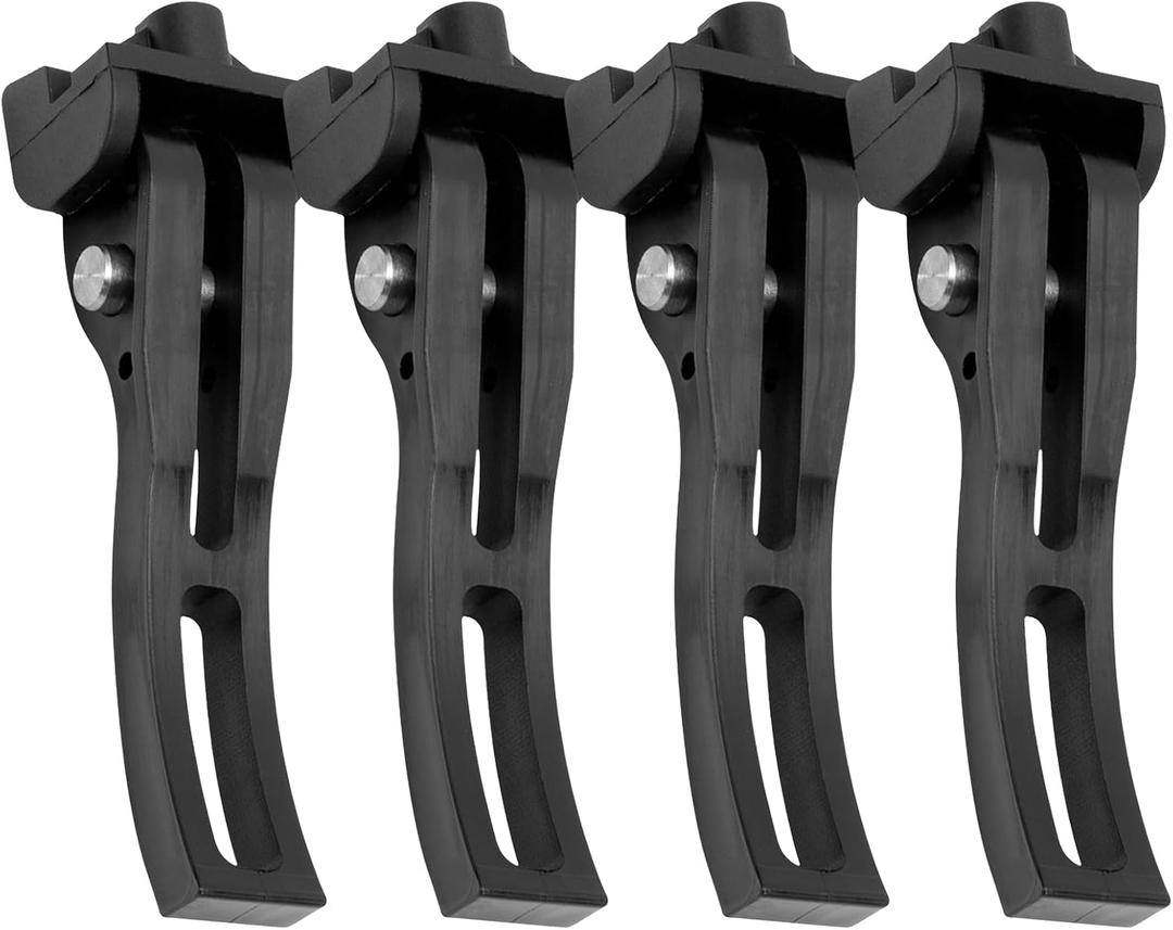 4 PCS Tonneau Cover Clamps Universal Fit Replacement Parts for Hard Folding or Soft Folding Truck Bed Cover Clamps Latch
