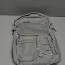 Lohol Water Resistant Daypack with Mulitiple Pockets for School Travel Outdoor College, 15.6 inch Laptop Backpack for Men and Women (Grey)