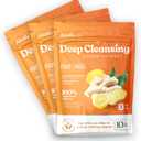 | Ginger Deep Cleansing Foot Pads for Better Sleep & Foot Care | Premium Japanese Organic Feet Pads with Ginger Powder (30 Pc) (Pack of 3 | 30 Pc)