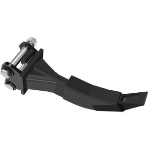Mini Excavator Attachments Ripper, Single Hook Backhoe, 3.54" Span,3.46" Center Wheelbase, 0.98" Pin Hole, Includes 2 Link PinsCompatible with 1 to 1.5 Ton Mini Excavators