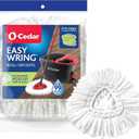 O-Cedar EasyWring Spin Mop Head Replacement | Machine Washable | Reusable | Packaging May Vary, 1 Pack