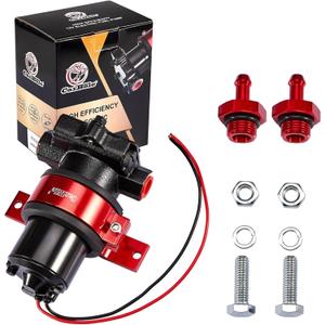 CarBole 110 GPH Performance Electric Fuel Pump with Mounting Bracket