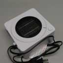 Gaiatop Mini Space Heater, Lightweight PTC Ceramic Fast Heating 500W Energy Efficient for Indoor Use, Overheating & 45 Tip-Over Protection, Portable Desk Electric Heaters for Office Home White