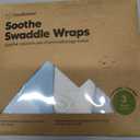 3-Pack Organic Baby Swaddle Sleep Sacks - Swaddles for Newborns, Infant 0-3 Months, Baby Girls, Boys, Soft & Snug Newborn Sleep Sack, Nursery Swaddling Blankets (ABC Land Cloud, OS)