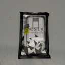 Wallet Case for iPhone 16 6.1 inch with Card Holder Slot Built-in Kickstand Stand Shockproof Slim Hard Back Cover Soft TPU Bumper Translucent Black