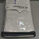 100% Blackout Shield Linen Blackout Curtains for Bedroom 96 Inches Long, Back Tab/Rod Pocket Living Room Drapes, Thermal Insulated Blackout Curtains 2 Panels Set, 50" W x 96" L, Beige