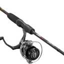 Lew's Laser LSG Speed Spin Spinning Reel and Fishing Rod Combo, IM6 Graphite Blank Fishing Rod, Right or Left-Hand Retrieve, Split Grip EVA Handle, One Size