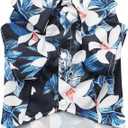 Dog Shirt Hawaiian, Pet Summer T-Shirts Dog Style Floral Breathable Cool Clothes Hawaiian Shirts Gifts for Owner and Pet Shirts are Sold Separately