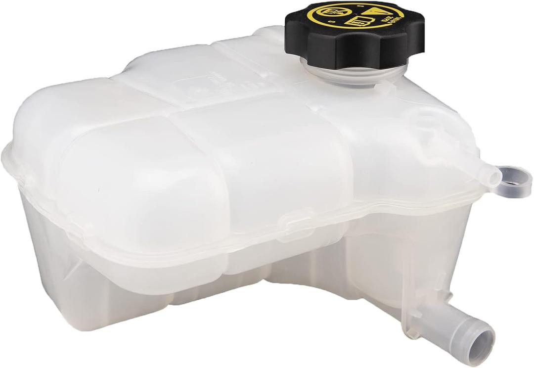 Coolant Reservoir Expansion Recovery Tank with Cap Compatible with Chevrolet Cruze 2011-2016 Orlando 2012-2014 Buick Verano 2012-2017 Cascada, Replace 603-383 Coolant Overflow Recovery Reservoir Tank