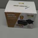 Heated Lunch Box, Electric Lunch Box, Pro 24000mah,Lunch Box Battery Powered, 5.5 Cups Portable Food Heater-3D-5 Side Heating-Intelligent Temperature Control, Suitable For Trucks, Offices(Black/White)