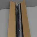 ALLZONE Heavy Duty Tension Shower Curtain Rod 42-83 Inches for Bathroom, Window, Non-Slip, Adjustable with Strong Spring Pole for Closet, Doorway, No Rust, No Drilling, Black