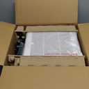 Tech Drive Bathroom fan 110 CFM, 1.5Sone No Attic access Needed Installation,Very Quiet Bath Ventilation and Exhaust Fan, Ceiling Mounted Fan,White Plastic Grille