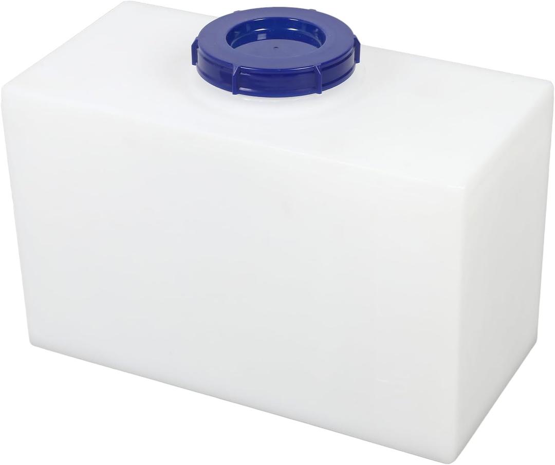 5 Gallon Fresh Water Holding for RV, Food Grade LLDPE Water Storage Container Portable for Trailer Boat Yacht, 15.75 x 9.84 x 7.87in