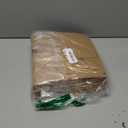 JIYIXhylera 100Pcs 16.59.59cm/6.493.743.54 inch Kraft Paper Cupcake Packing Box Christmas Gift Box with Clear Window 2 Cavity Muffin Cupcake Wedding Party Birthday Favors (100Pcs Kraft)