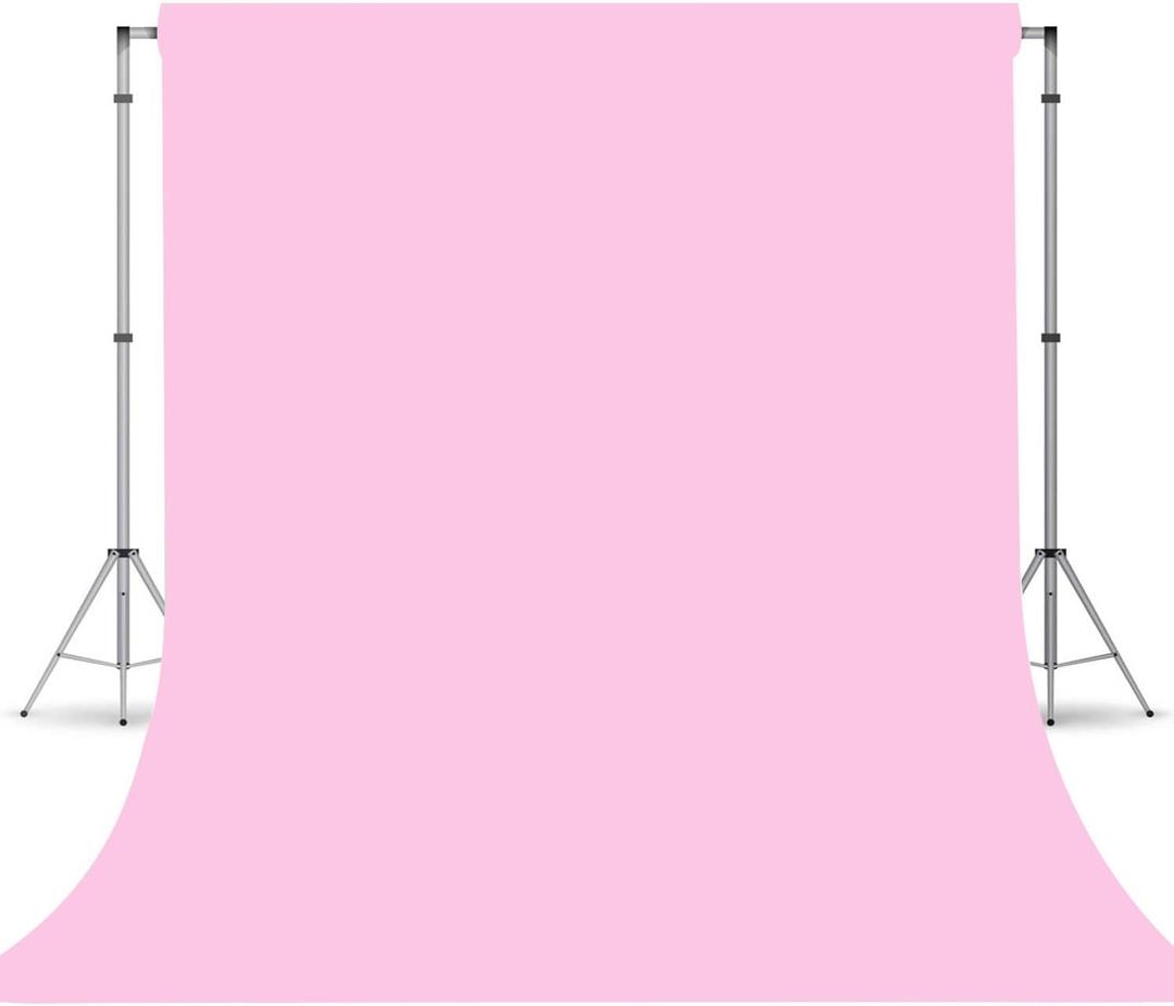 Pink Photography Backdrops, Photo Booth Video Shooting Photo Backdrop, Portrait Background for Photography, Photo Studio Pink Backdrops for Photoshoot 5x7ft