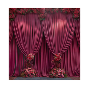 20ftx10ft  Backdrop Curtains for Party Background, Wrinkle Free Photo Curtains Backdrop Drapes 4 Panels Back Drop Cloth for Wedding Birthday Photography Baby Shower Decor