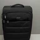 BAGSMART Carry On Luggage 22x14x9 Airline Approved, 20 Inch Soft Suitcase with Wheels, Lightweight Spinner Carry on Suitcase with PVC Wet/Dry Pockets for Short Trip