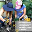 Bee's Knees Cleaning Knee Pads! Great Gift with Soft Foam and NEW LONGER Adjustable Straps, Durable and Soft Knee Protection. Water-Resistant Cleaning Floors, Working in Garden, Yoga, Gardening