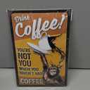 Vintage Tin Sign - Bakery Poster, Bake Shop Sign, Kitchen Retro Signs, Baking gift tins, tin sign for kitchen, decorative baking Decor, Metal Signs Vintage Kitchen, Retro Vintage Tin, 12x8"