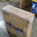 Drive Medical Blue Streak Lightweight Wheelchair with Swing-Away Footrests and Flip-Back Arms, Portable Folding Wheelchair for Adults and Seniors, 18 Inch Seat